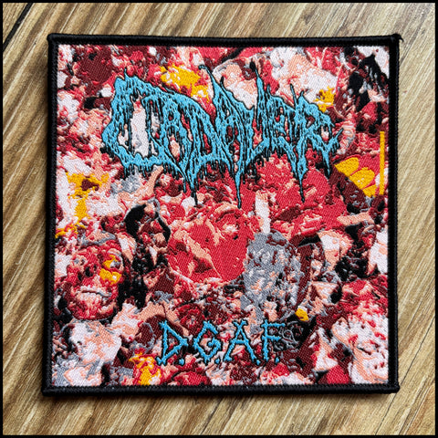Official CADAVER: D.G.A.F. (Don't Give a Fuck) patch