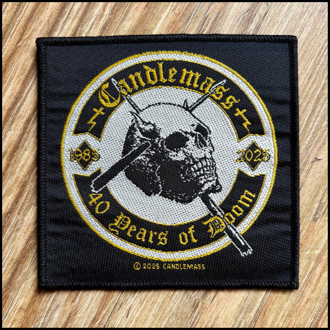 Official CANDLEMASS: 40 YEARS OF DOOM patch