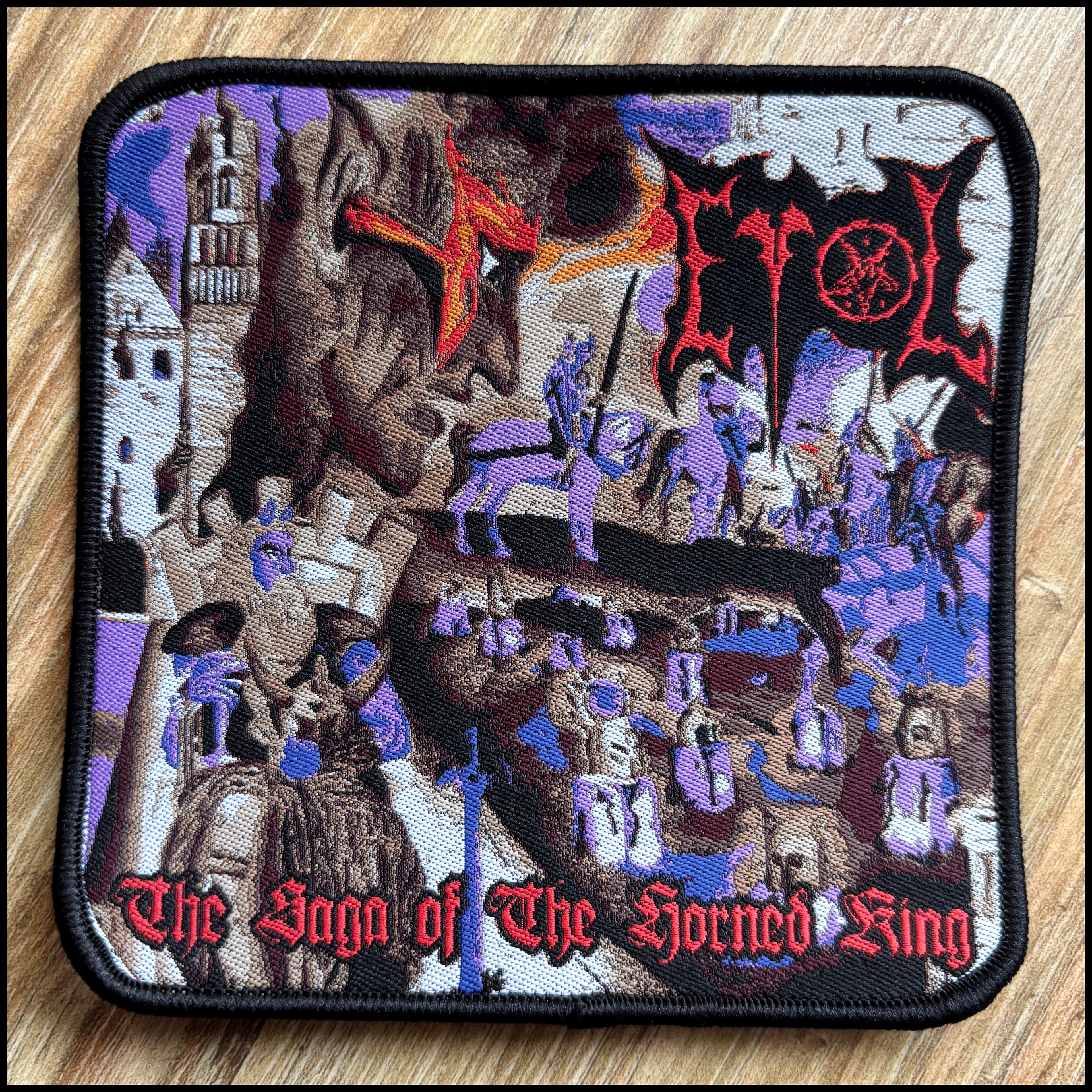 EVOL: official deluxe/limited THE SAGA OF THE HORNED KING large patch