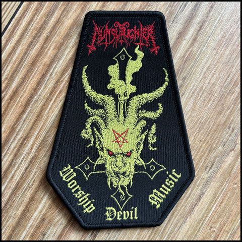 Official NUNSLAUGHTER: WORSHIP DEVIL MUSIC patch