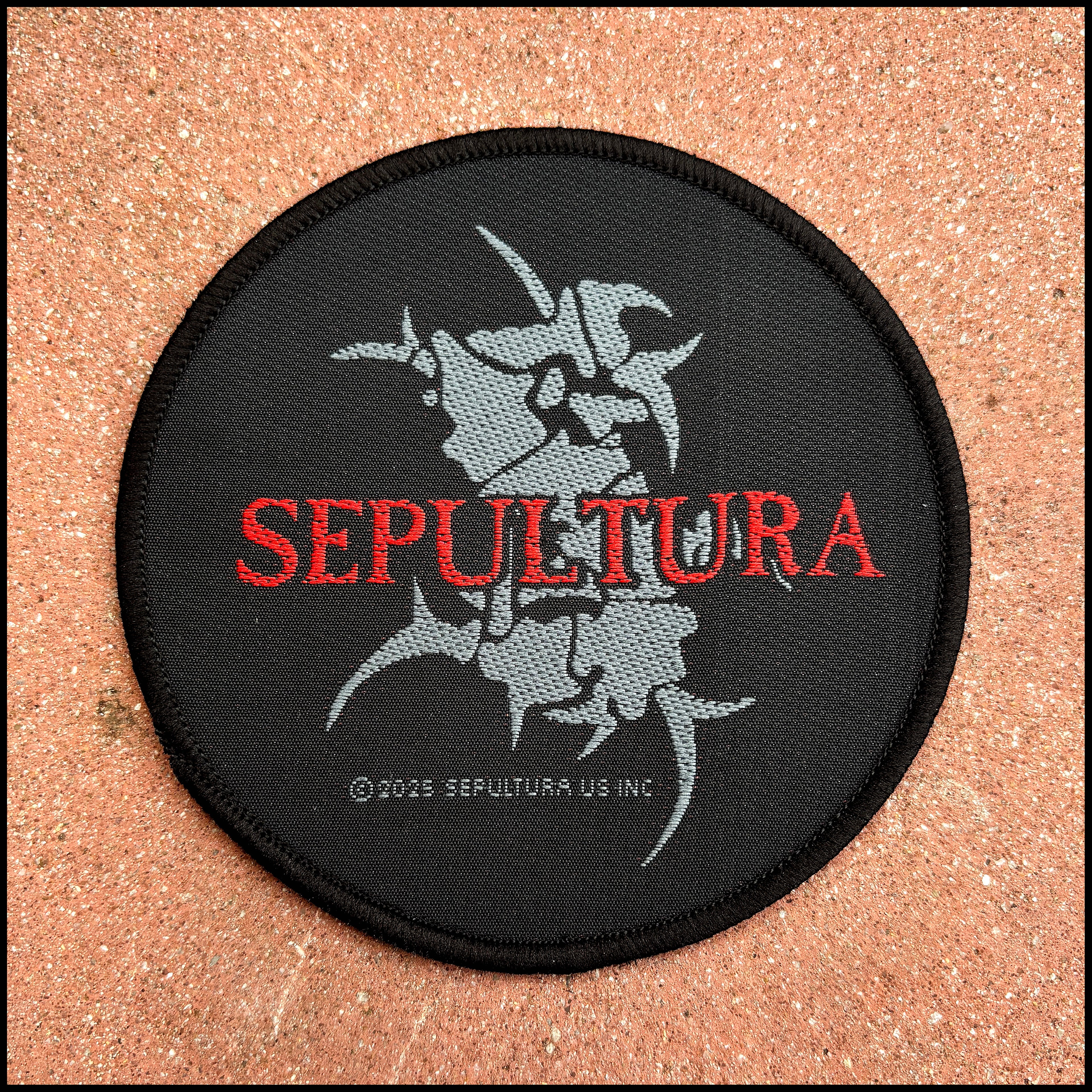 SEPULTURA: official LOGO patch 1