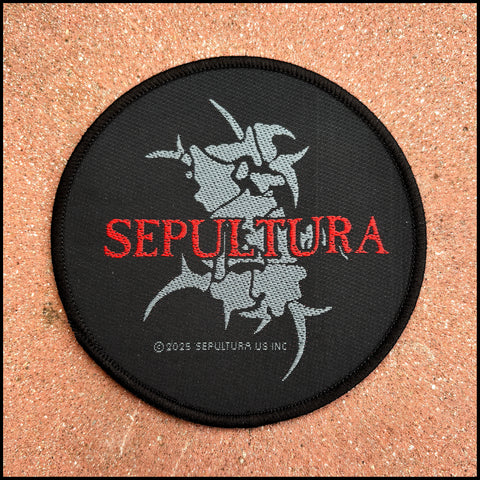 Official SEPULTURA: LOGO patch 1