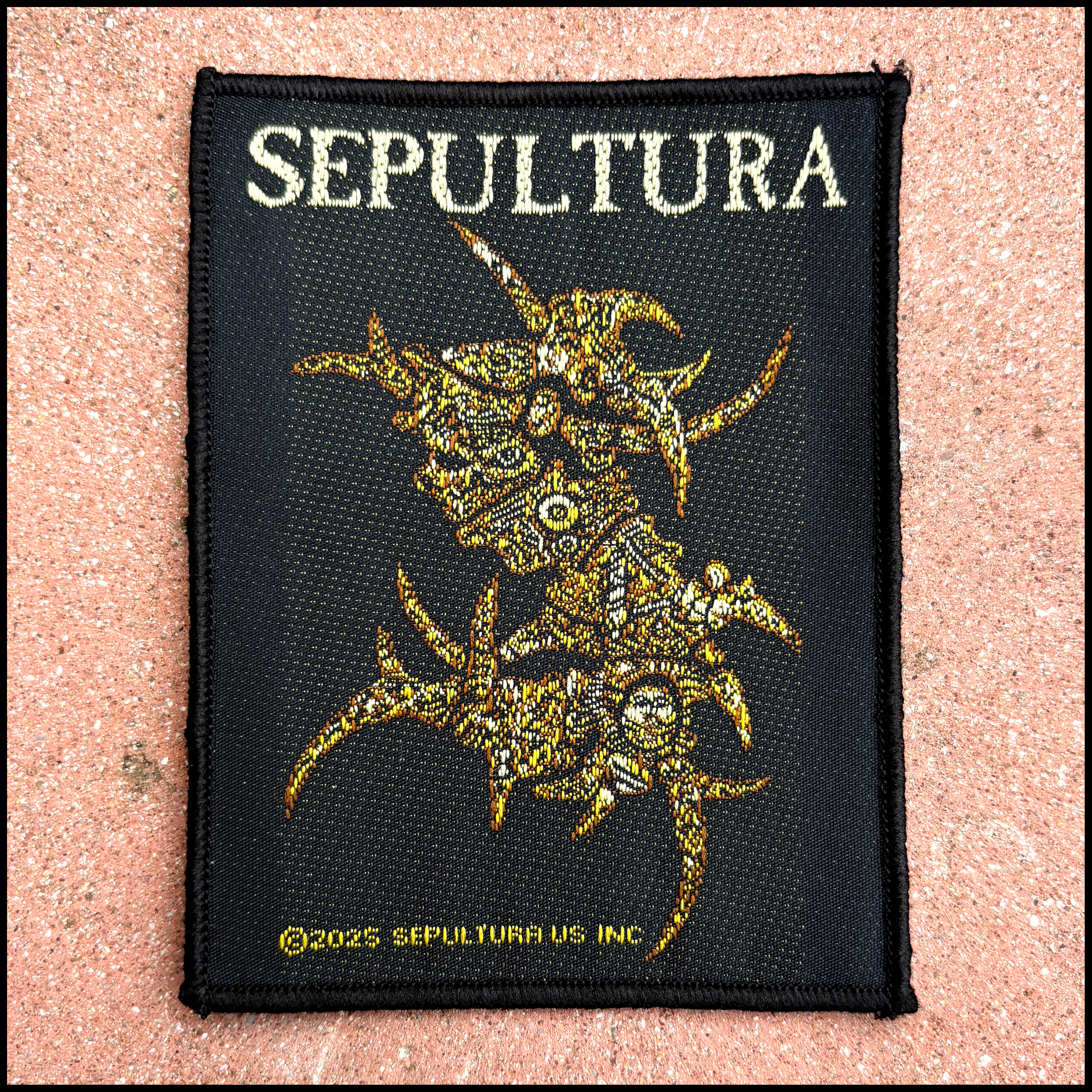 SEPULTURA: official LOGO patch 2 – CultNeverDies