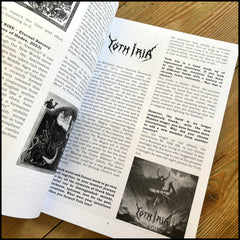 SULPHUR FANZINE #3 (large zine, limited edition, 150 pro printed pages, Sigh, Beherit, Den Saakaldte, Yoth Iria etc)