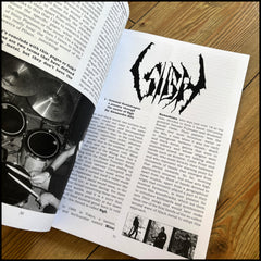SULPHUR FANZINE #3 (large zine, limited edition, 150 pro printed pages, Sigh, Beherit, Den Saakaldte, Yoth Iria etc)