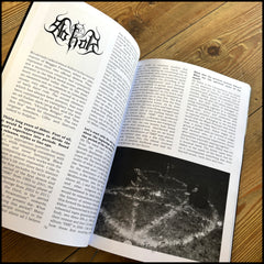 SULPHUR FANZINE #3 (large zine, limited edition, 150 pro printed pages, Sigh, Beherit, Den Saakaldte, Yoth Iria etc)