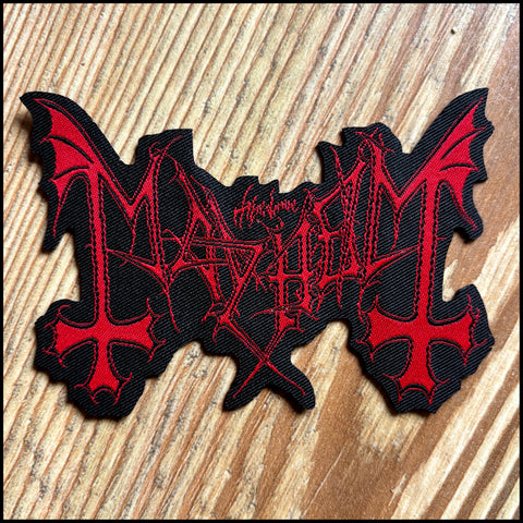 Official MAYHEM: LOGO shaped patch