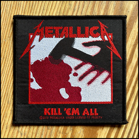 Official METALLICA: KILL EM ALL patch