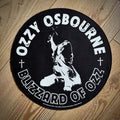 OZZY OSBOURNE: official BLIZZARD OF OZ large back patch