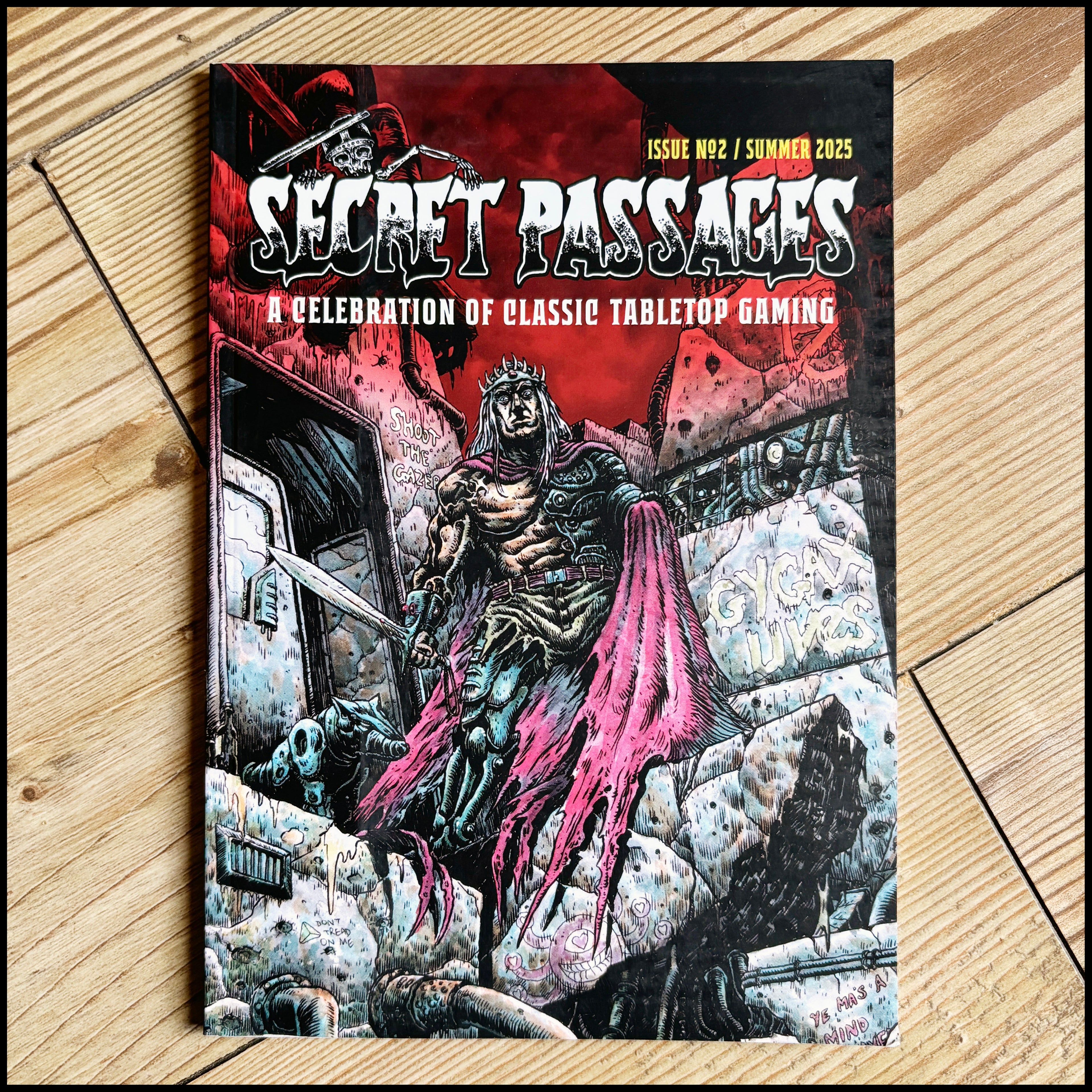 SECRET PASSAGES issue 2 (An old school RPG and oldhammer magazine, limited)