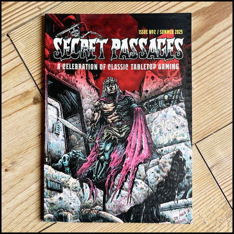 SECRET PASSAGES issue 2 (An old school RPG and oldhammer magazine, limited)
