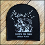 AZAZEL: official deluxe/limited CRUCIFY THE JESUS CHRIST AGAIN patch