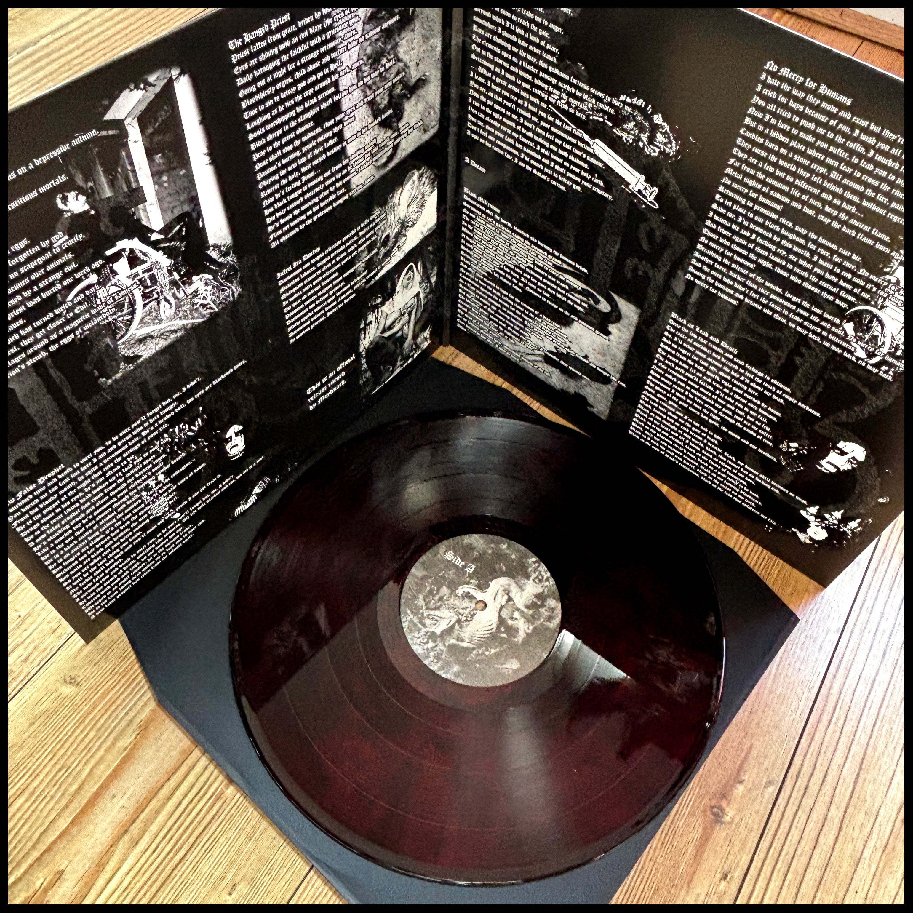 MUTIILATION: Remains of a Ruined, Dead, Cursed Soul LP (infamous lost 90s album on bloodred with black marble vinyl) *new*