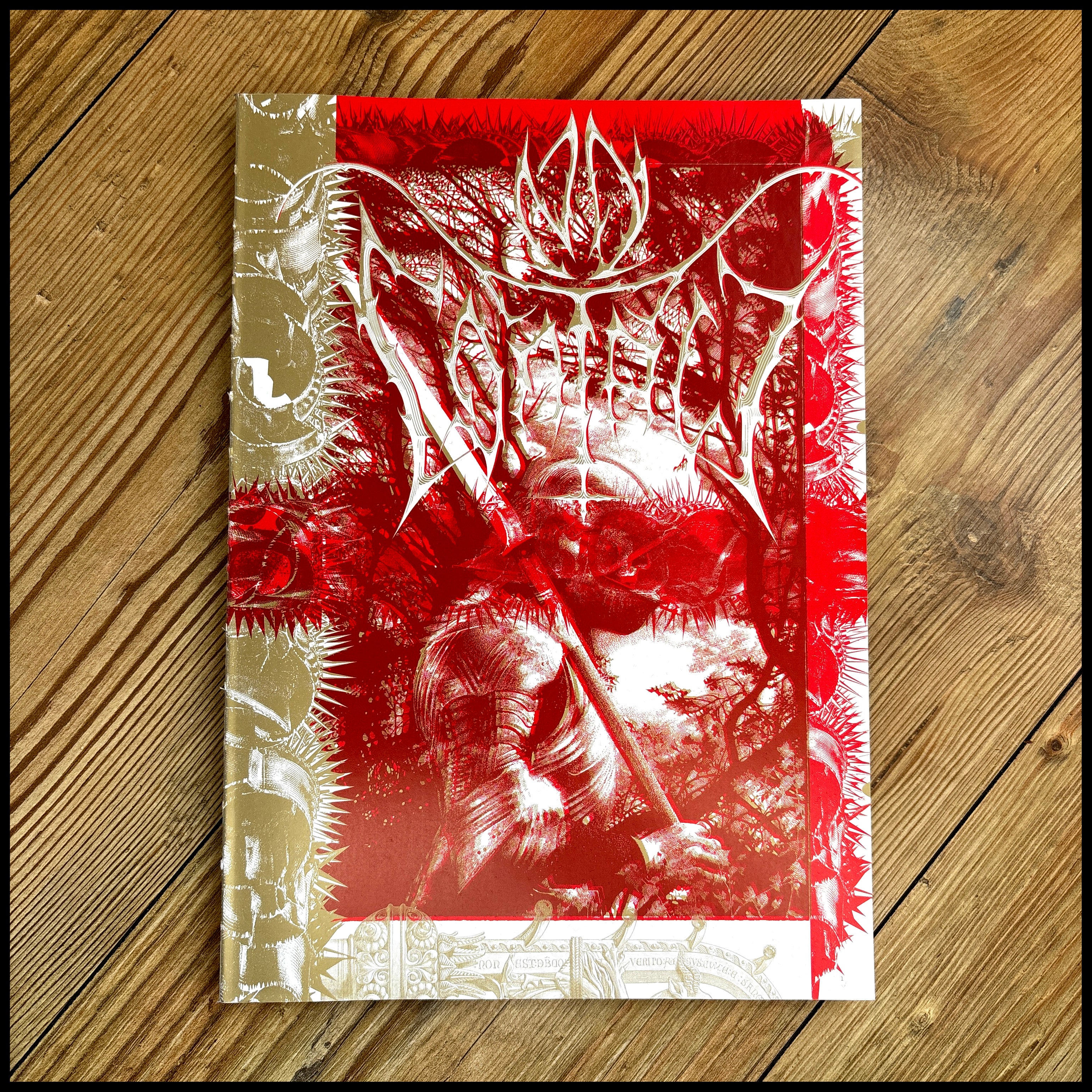 NO CONTACT #2 large book by Metastazis/Valnoir (art and black