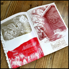 NO CONTACT #3 large book by Metastazis/Valnoir (art & black metal, Summoning, DHG, Antaeus)