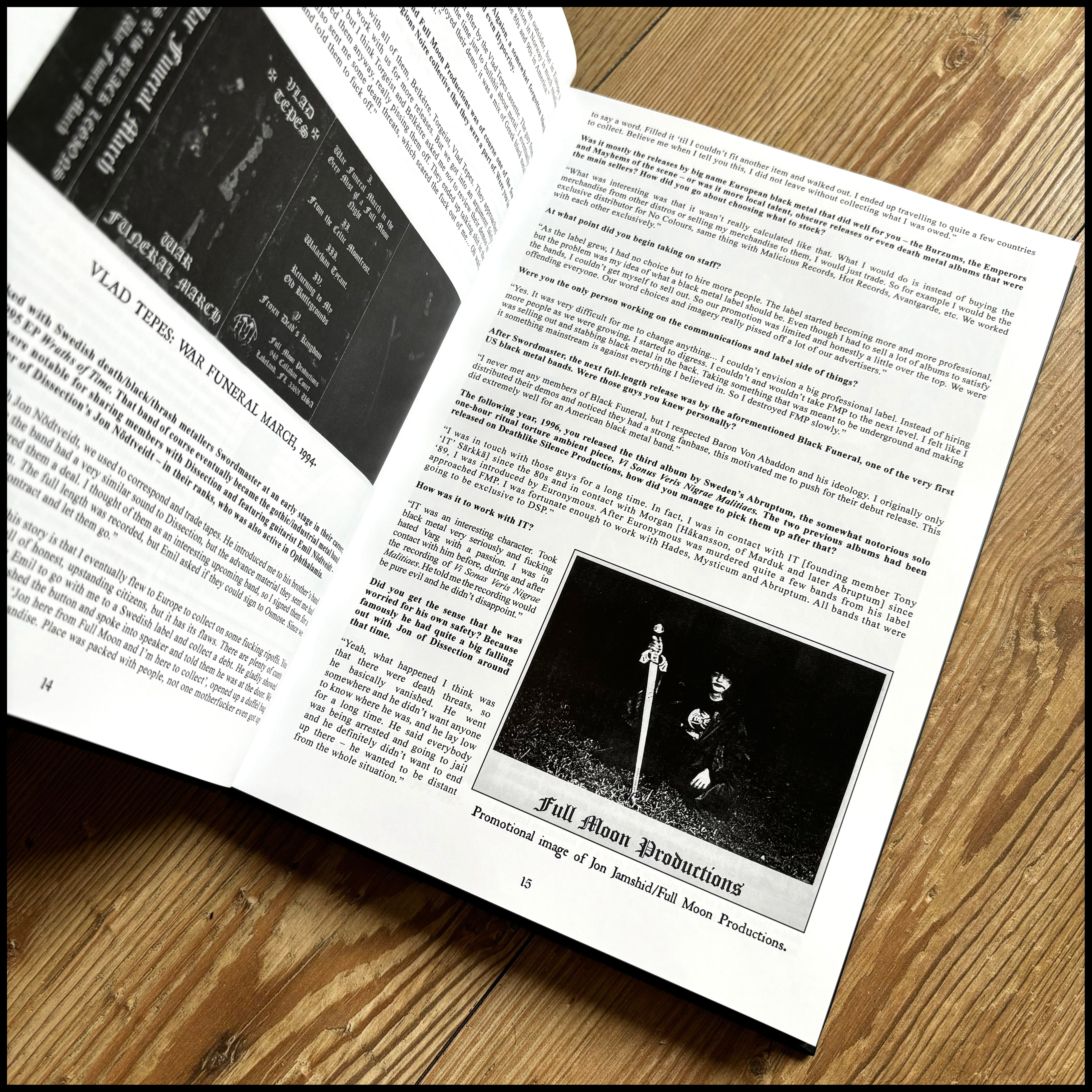 SALE:  PETRIFIED: UNDER THE FULL MOON large hardback (imperfect/ex-display) + patch