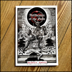 AWAKENING OF THE GODS mini-book (90s zine material feat. Kawir, Decayed, Sarnath, Mortuary Drape, Therion, Nuclear Death etc)