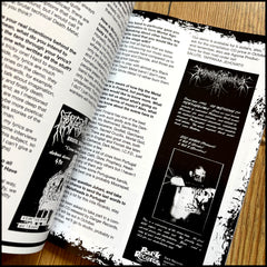 AWAKENING OF THE GODS mini-book (90s zine material feat. Kawir, Decayed, Sarnath, Mortuary Drape, Therion, Nuclear Death etc)
