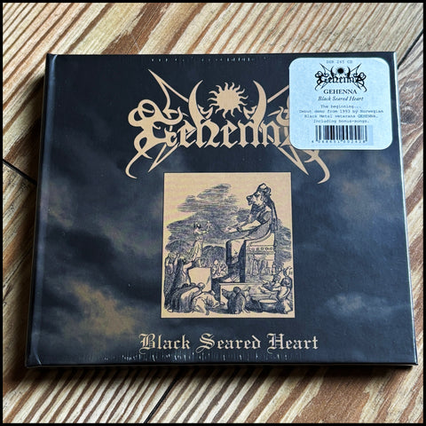 GEHENNA: Black Seared Heart CD hardcover digibook
