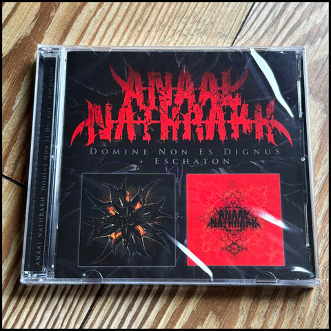 ANAAL NATHRAKH: DOMINE NON ES DIGNUS / ESCHATON double CD