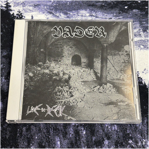 VADER: LIVE IN DECAY CD *preowned/ex-display/collectible, excellent condition*