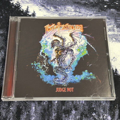 BLITZKRIEG: JUDGE NOT CD *preowned/ex-display/collectible, excellent condition*