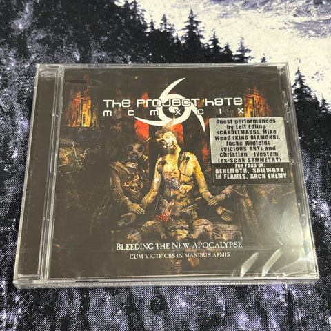 THE PROJECT HATE MCMXCIX: BLEEDING THE NEW APOCALYPSE CD *preowned/ex-display/collectible, excellent condition*