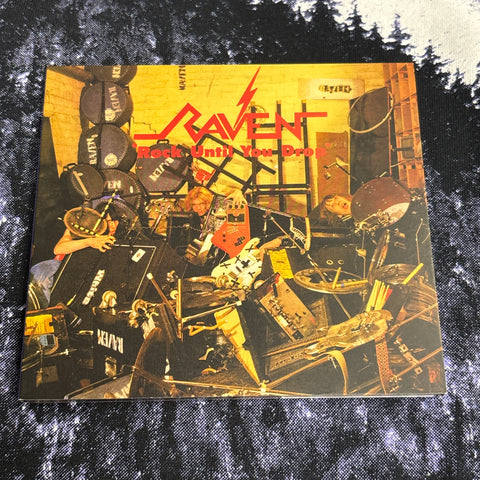 RAVEN: ROCK UNTIL YOU DROP CD *preowned/ex-display/collectible, excellent condition*
