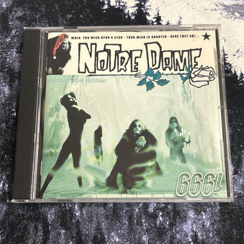 NOTRE DAME: NIGHTMARE BEFORE CHRISTMAS CD *preowned/ex-display/collectible, excellent condition*