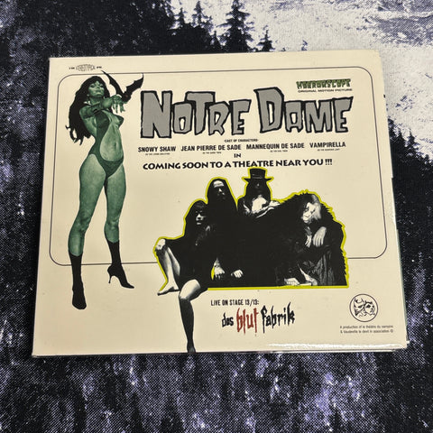 NOTRE DAME: COMING SOON TO A THEATRE NEAR YOU, THE 2ND CD *preowned/ex-display/collectible, excellent condition*