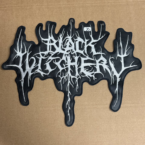 BLACK WITCHERY official back patch *preowned/collectible* (some wear)