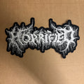 HORRIFIED official back patch *preowned/collectible*
