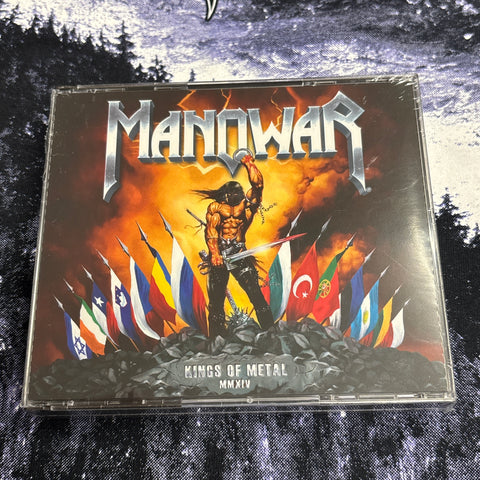 MANOWAR: KINGS OF METAL MMXIV double CD *new and sealed*