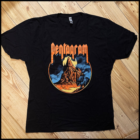 PENTAGRAM: DESERT WOLF shirt *preowned/ex-display/collectible, excellent condition* size XL