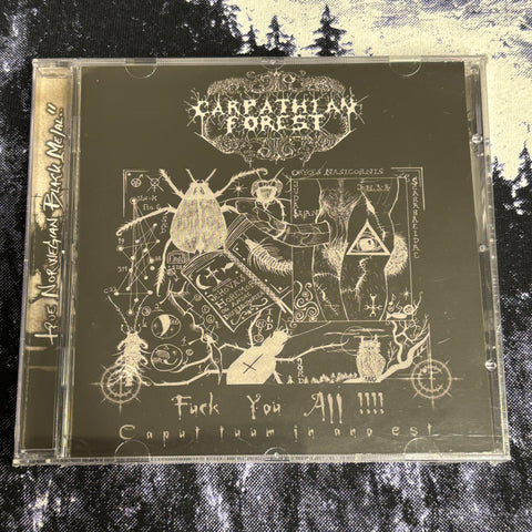 CARPATHIAN FOREST: FUCK YOU ALL!! CD *new and sealed*