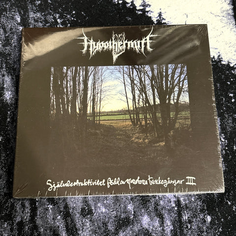 HYPOTHERMIA: SJÄLVDESTRUKTIVITET FÖDD AV MONOTONA TANKEGÅNGAR III CD   *new and sealed*