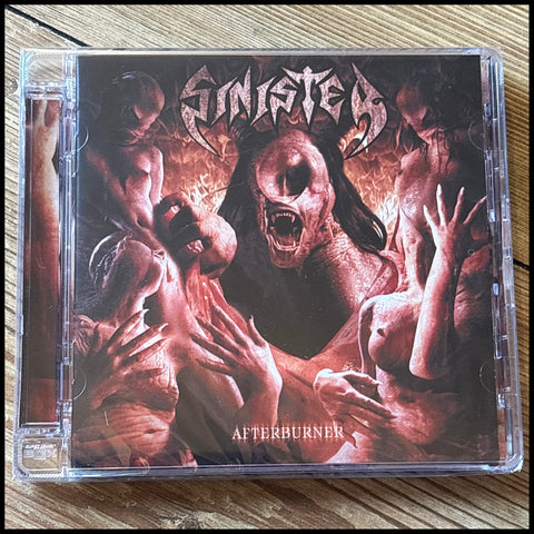 SINISTER: Afterburner CD (essential Dutch death metal) *new, sealed*