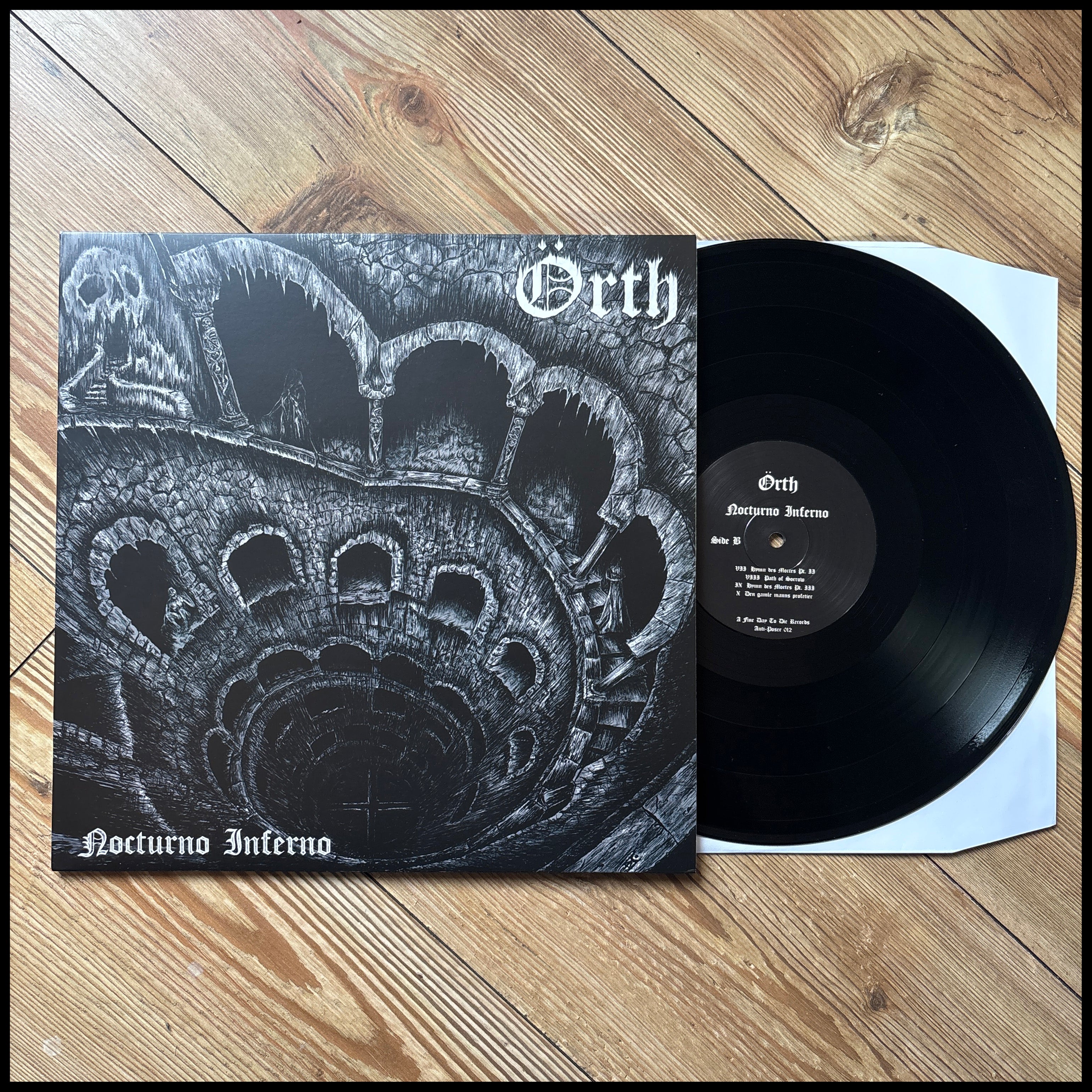 ORTH: Nocturno Inferno LP (mid-90s BM feat Ares and Grim of Immortal/Gorgoroth (RIP), black vinyl) *new*