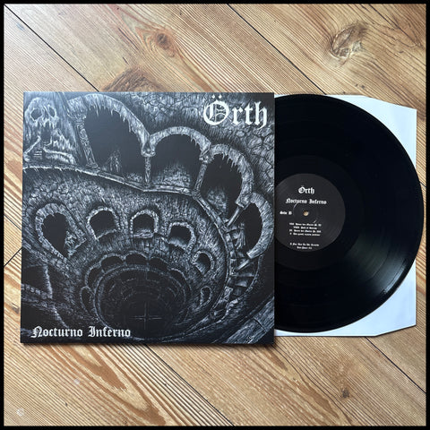 ORTH: Nocturno Inferno LP (mid-90s BM feat Ares and Grim of Immortal/Gorgoroth (RIP), black vinyl) *new*