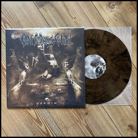 OLD MAN'S CHILD: Vermin LP (beer with black smoke vinyl, limited) *new*