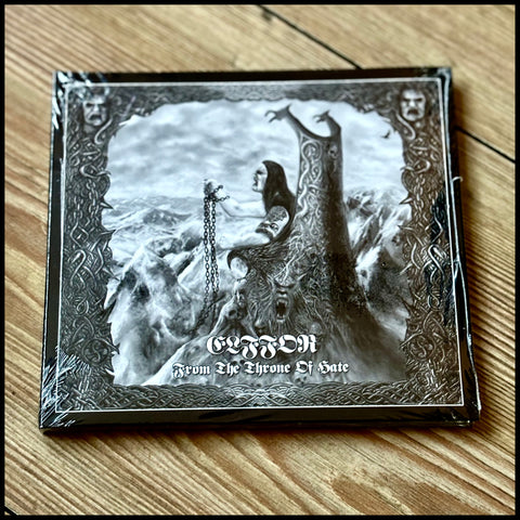 ELFFOR: From the Throne of Hate CD digipak (third album by the respected atmospheric BM/dungeon synth artist, remastered/rerecorded)