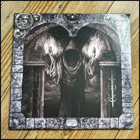 DEPRESSIVE SILENCE: V - Medieval Demons MMXIX LP (ltd black/grey swirl vinyl, cult dungeon synth release)