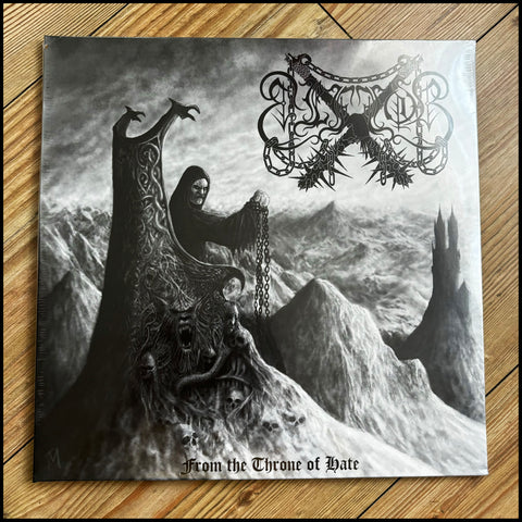 ELFFOR: From the Throne of Hate LP (black vinyl, third album by the respected atmospheric BM/dungeon synth artist, remastered/rerecorded)