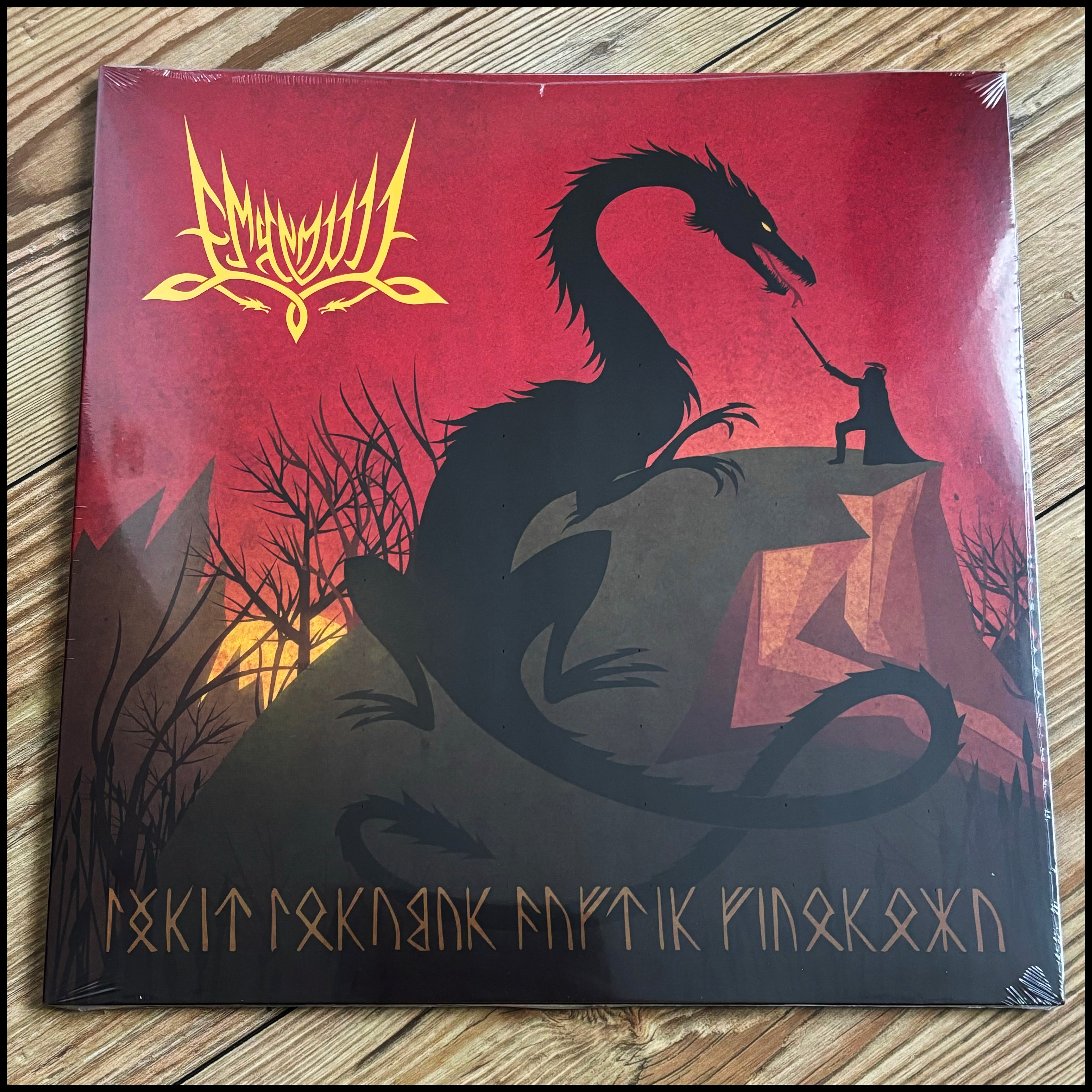 EMYN MUIL: Túrin Turambar Dagnir Glaurunga LP (yellow/black swirl + splatter vinyl, gatefold A2 poster) *new*