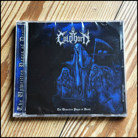 COLDBORN: The Unwritten Pages of Death CD (Belgian BM feat Enthroned/Nightbringer member)