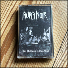 AURA NOIR: Live Nightmare on Elmstreet cassette (ltd edition)