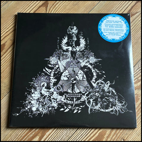 BLACKLODGE: Machination LP (black vinyl, ltd, industrial black metal)