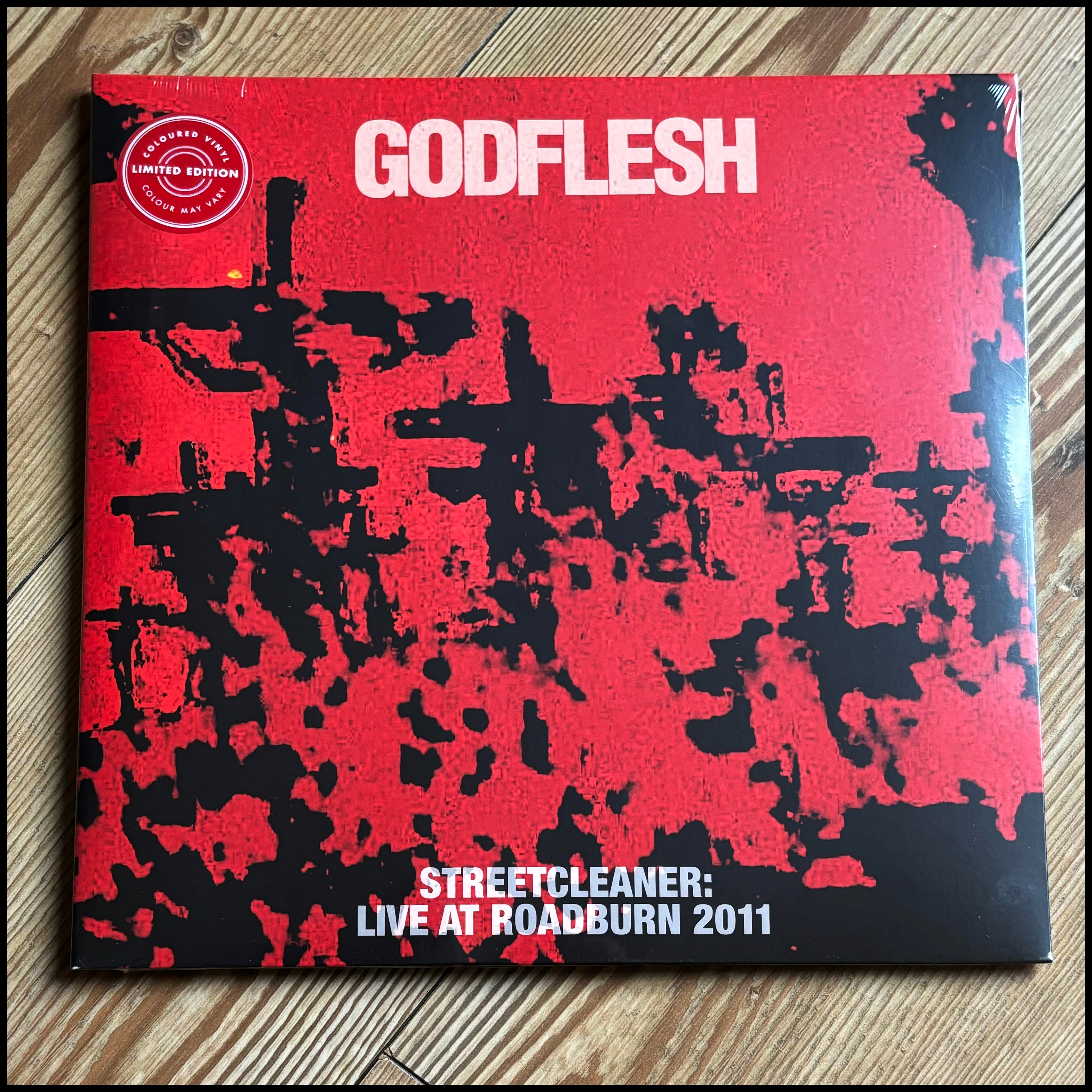 GODFLESH: Streetcleaner - Live At Roadburn 2LP (Red with black splatter vinyl double vinyl) *new*