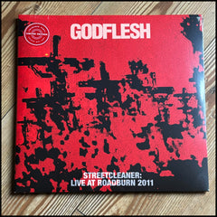 GODFLESH: Streetcleaner - Live At Roadburn 2LP (Red with black splatter vinyl double vinyl)