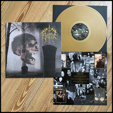 IN BATTLE: In Battle LP (classic black metal from 1997, gold vinyl)